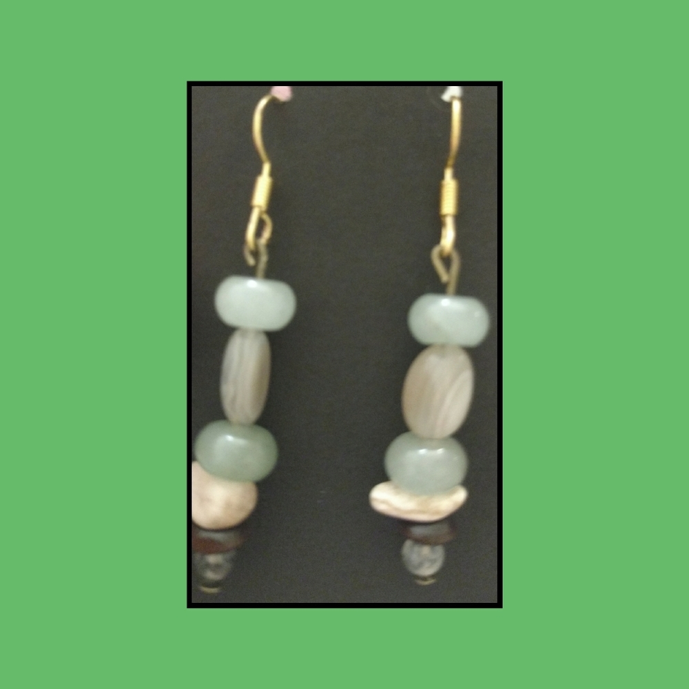Pretty Earrings -  Dreamy Seafoam Green 💚💙 ☁️
